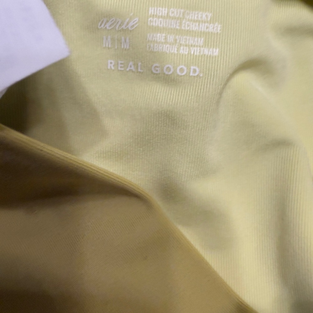 Aerie Retro
Yellow High Cut Cheeky Swim Bikini Bottom - Picture 3 of 4